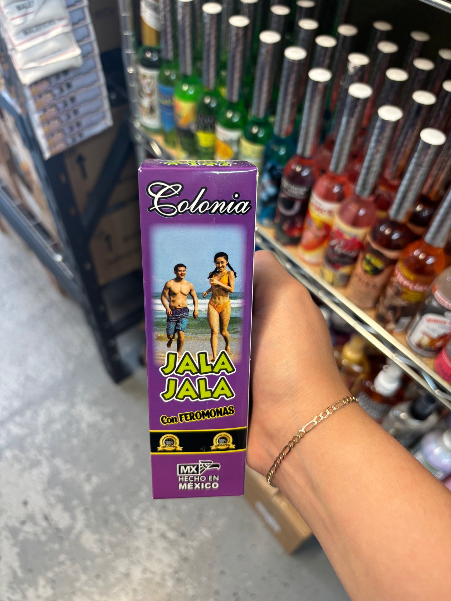 Colonia Jala Jala Con Fermonas