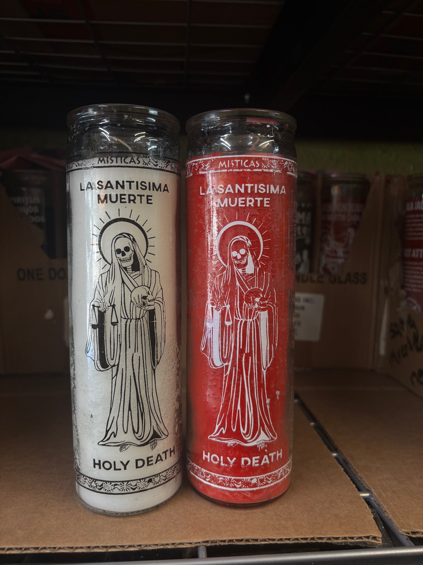 Veladora Santa Muerte Plain 1 PZA/PC