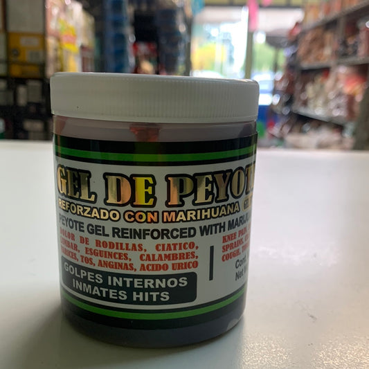 Gel De Peyote Para Golpes Internos  Dolor De Rodillas Ciática Lumbar Esguinces Calambres Varices Etc