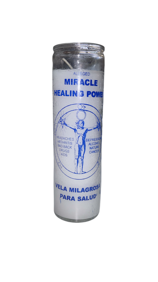 Vela Milagrosa para Salud/Miracle Healing Power