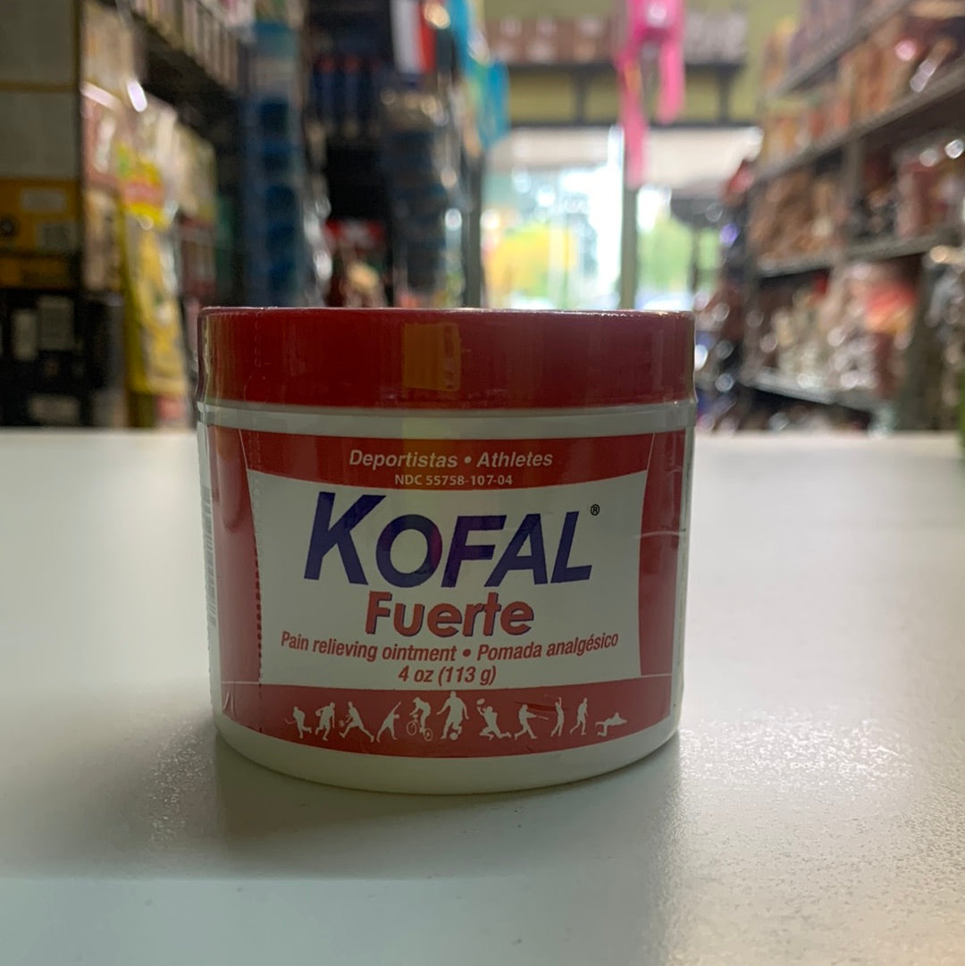 Kofal Fuerte Pomada Analgésico 4oz(113g)