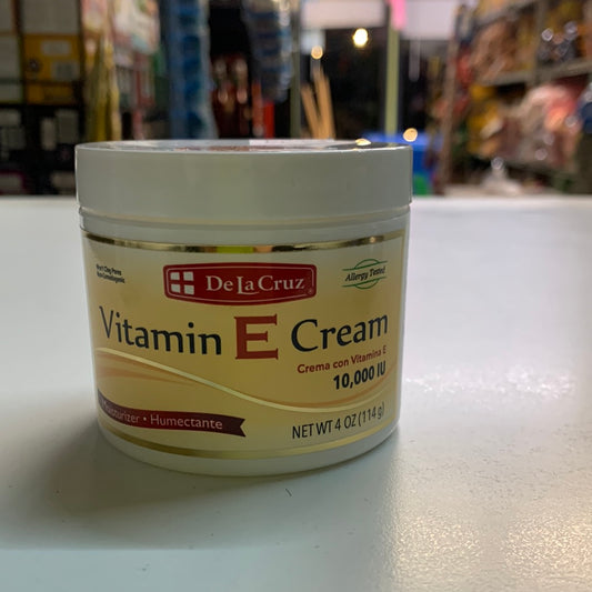 Vitamin E Cream 10,000IU NET WT 4 OZ