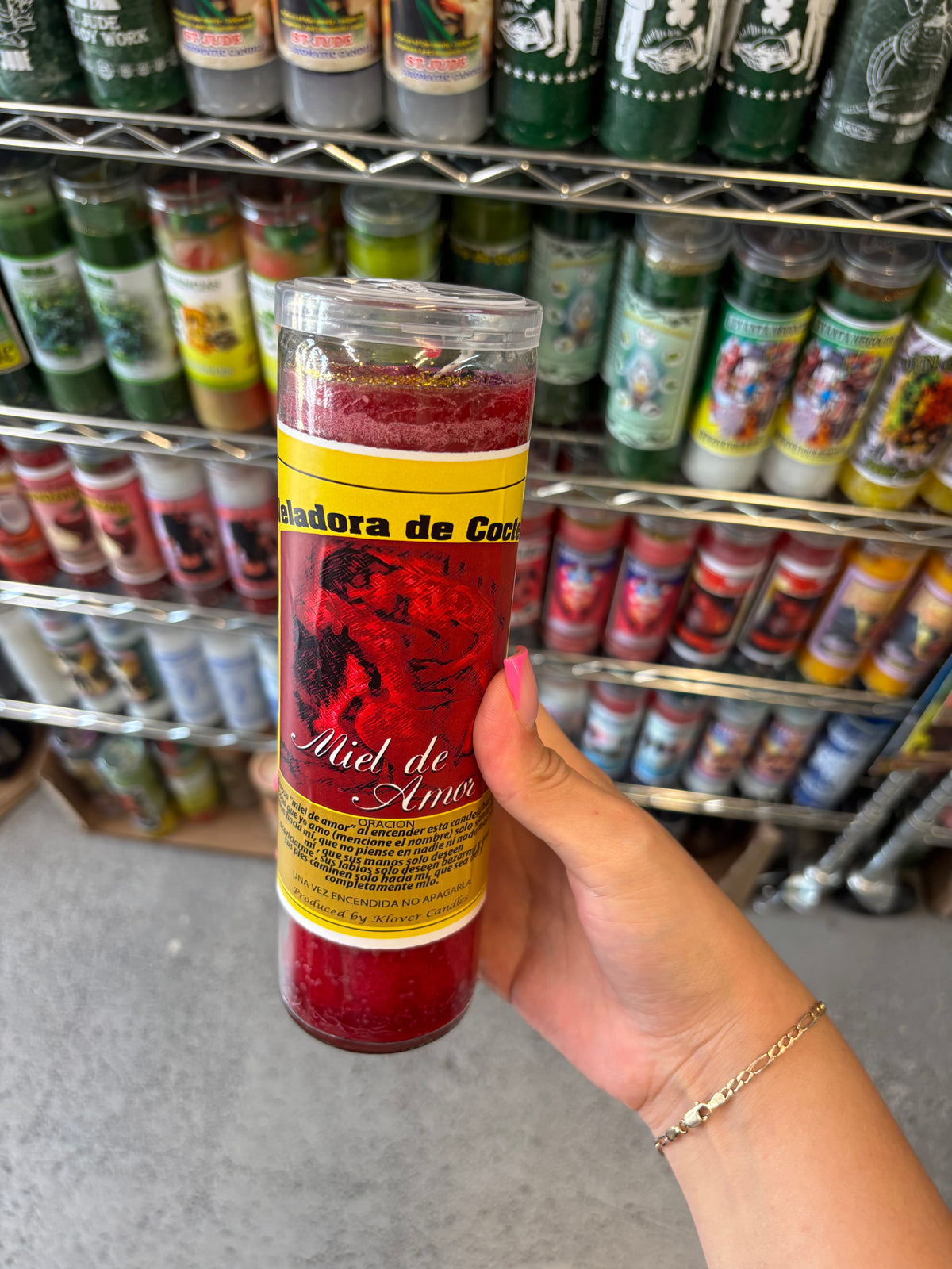 Veladora Preparada Miel de Amor