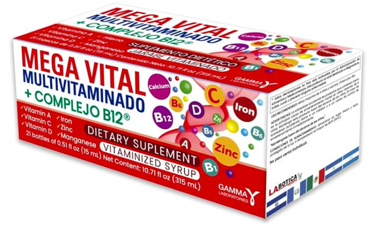 Mega Vital Multivitaminado + Complejo B12