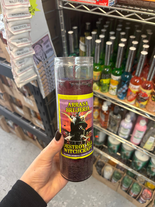 Veladora/Candle Arrasa Brujería