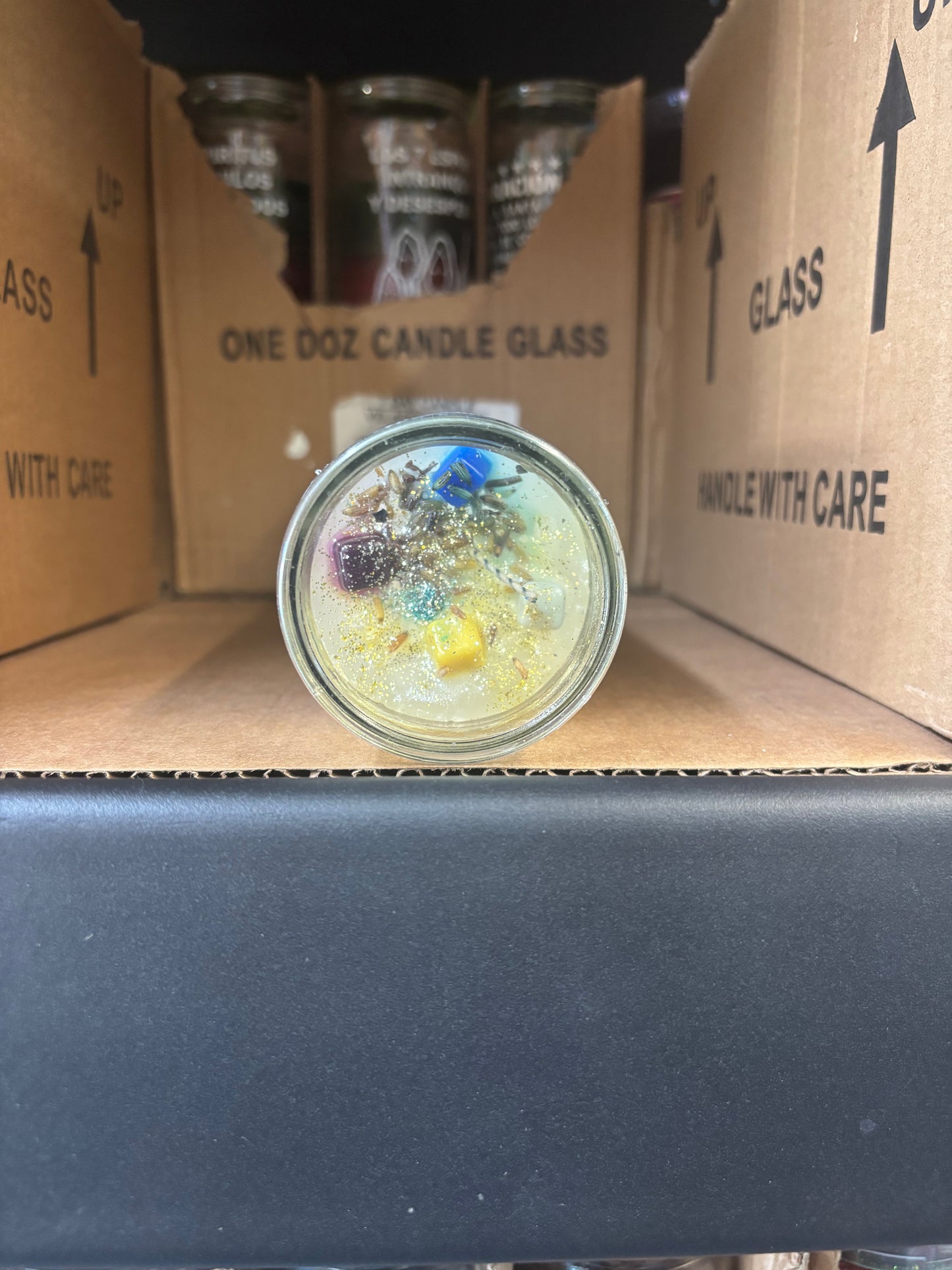 Veladora Preparada Saca Sal/Stop Bad Luck