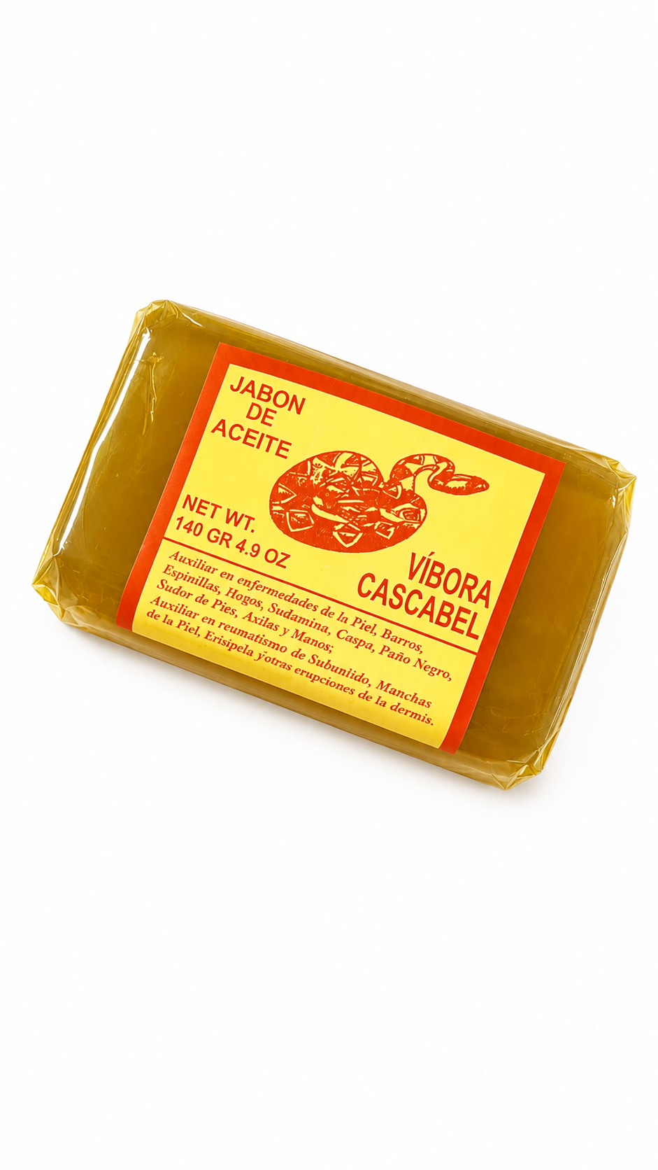 Jabón de Aceite Víbora Cascabel
