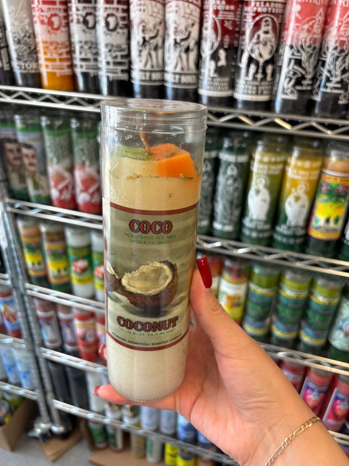Veladora Preparada Coco