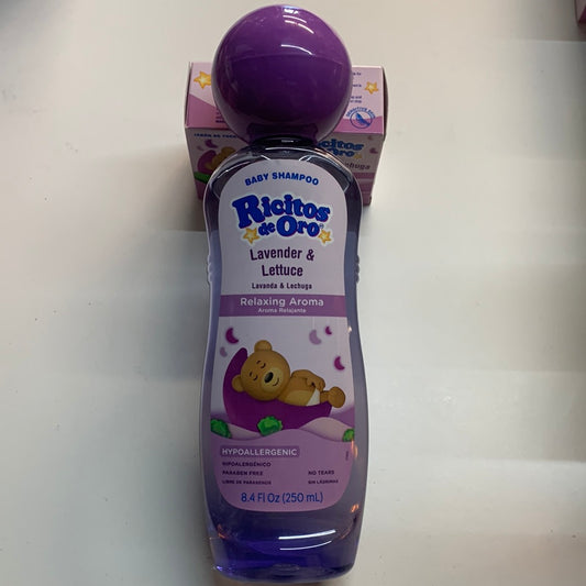 Ricitos de Oro Lavender & Lettuce Baby Shampoo